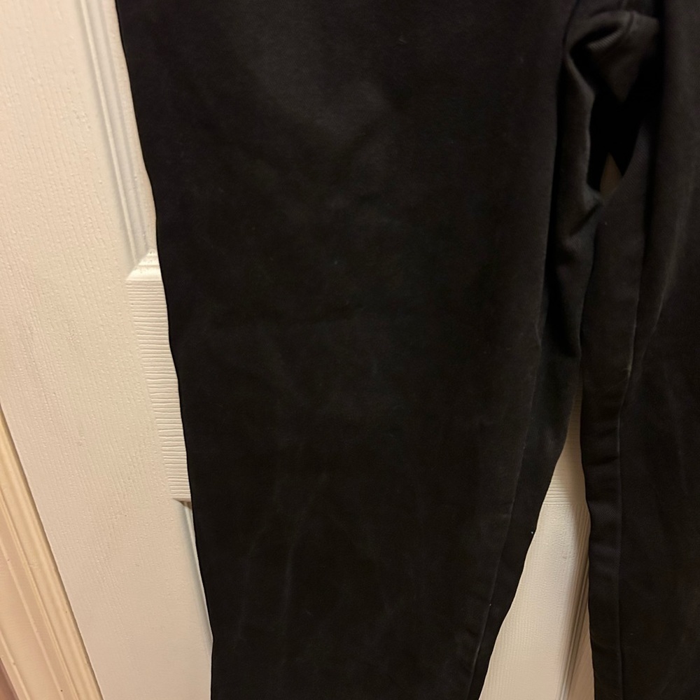 Vintage Roughrider By Circle T High Rise Ponchos on Waist Black Jeans Sz 13 - Picture 11 of 13